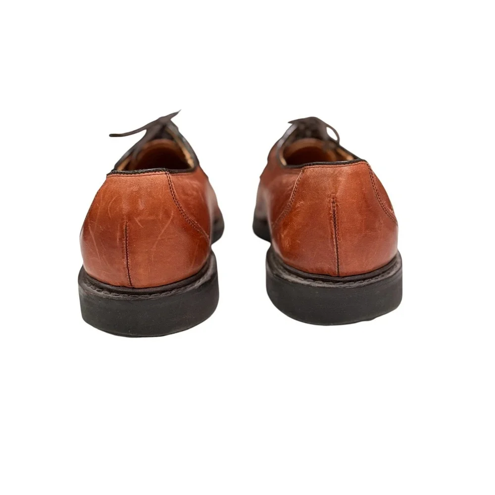 Allen Edmonds Hugh Brown Leather Split Toe McAlliister Shoes Mens 9.5